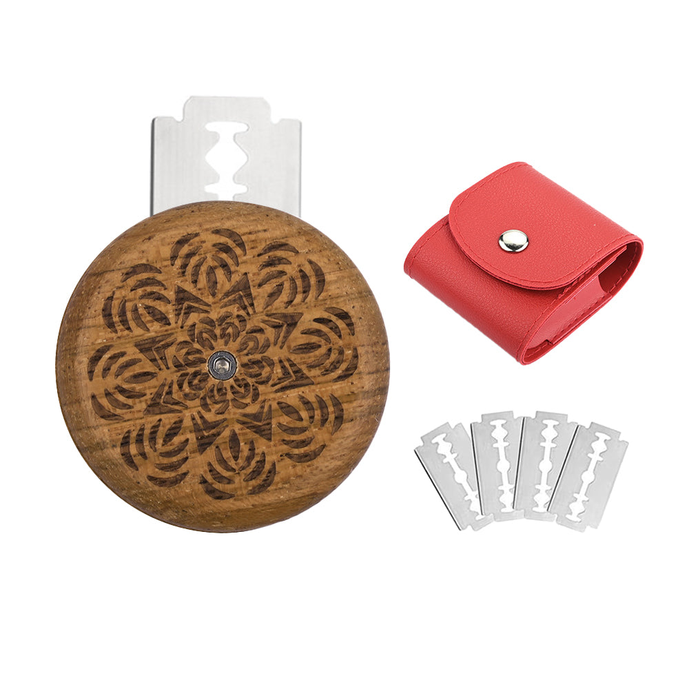 Bread Lame Cutter Wooden Handle with 5 Replaceable Blades
