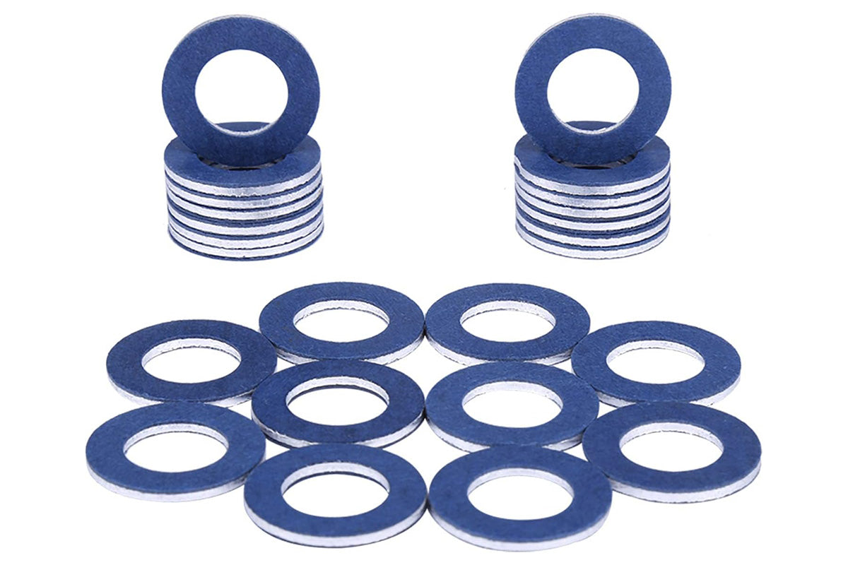 20Pcs 90430-12031 Drain Plug Gasket for Toyota Lexus Scion Aluminum Washer Set