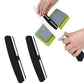 2 Piece 15-Degree Knife Angle Guides for Whetstones