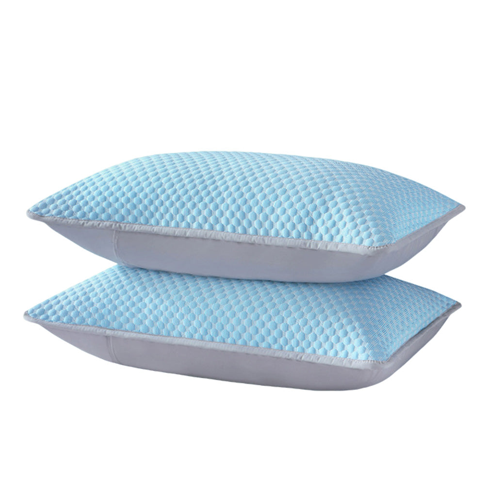 2Pcs 48x74cm Textured Cooling Polyester Pillowcases