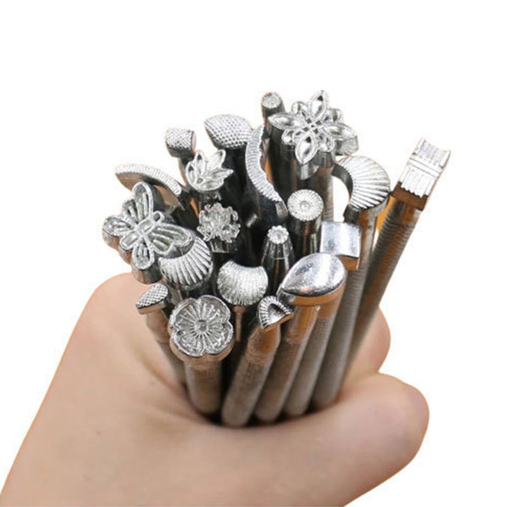 20 Piece Leather Working Saddle Making Tools for DIY Bags Belts Wallets