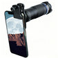 36X Telephoto Lens for Phone with Adjustable Zoom for Concert Photography