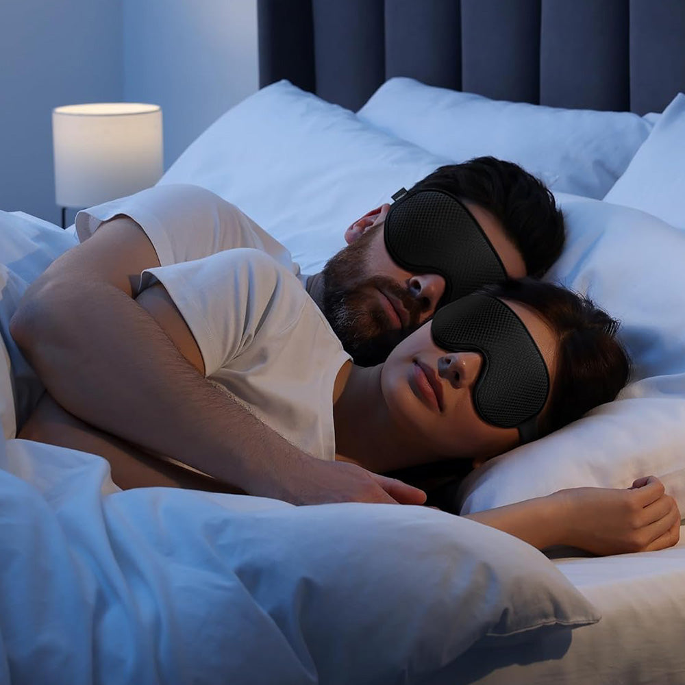3D Blackout Eye Masks Soft Breathable Sleep Mask for Travel
