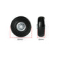 Set of 2 Luggage Suitcase Replacement Wheels Rubber Swivel Caster Wheels Bearings Repair Kits