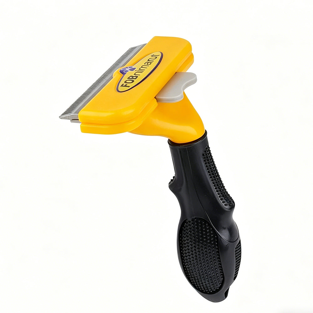 Pet Grooming Deshedding Tool Stainless Steel Dog Cat Shedding Comb Brush