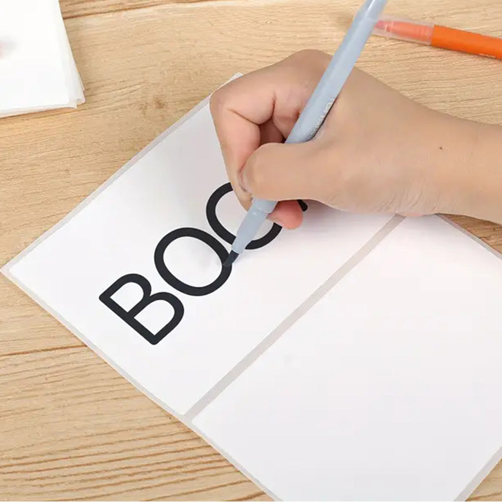 100 PCS Removable Labels for Storage Boxes Large Sticky Labels for Home School Office