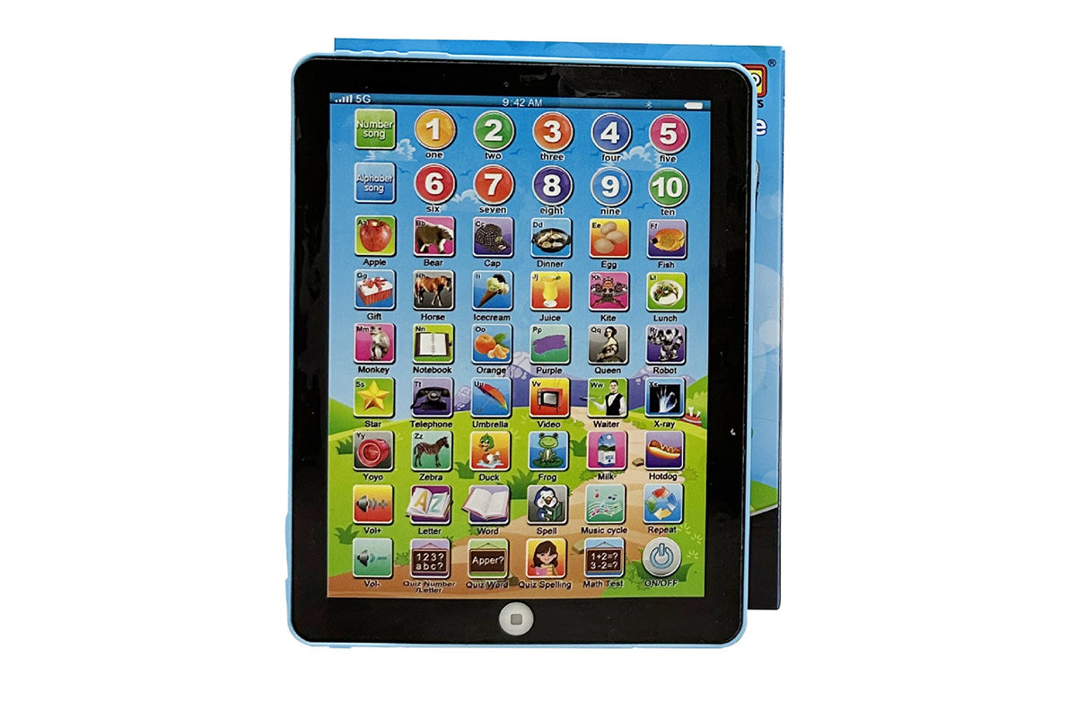 Learning Pad to Learn Music Words Alphabet Electronic Educational Toy