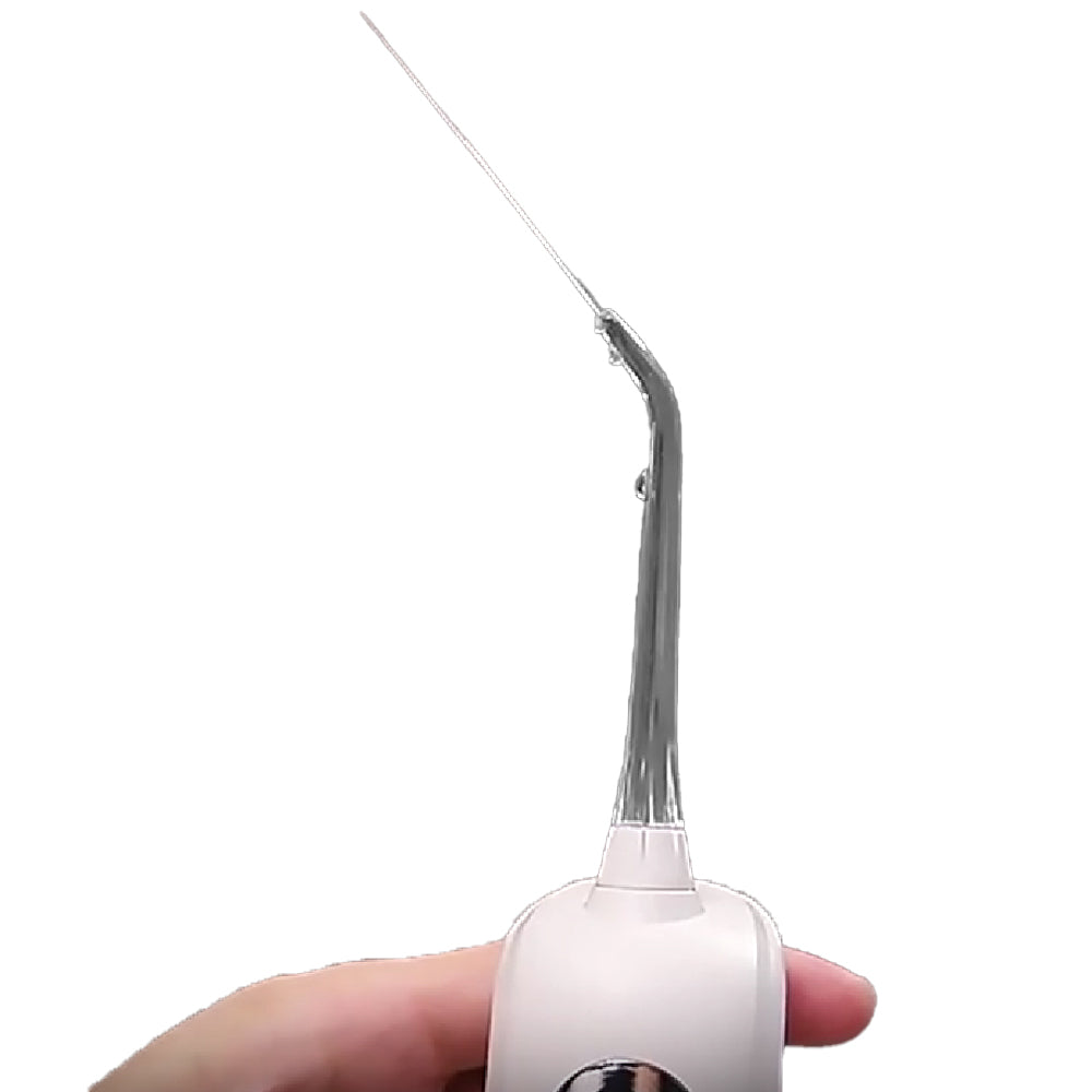 Cordless Electric Oral Teeth Cleaning Water Flosser with 6 Jet Tips