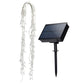 5x0.8m 256LED Solar Fairy Waterfall Light with Remote Control