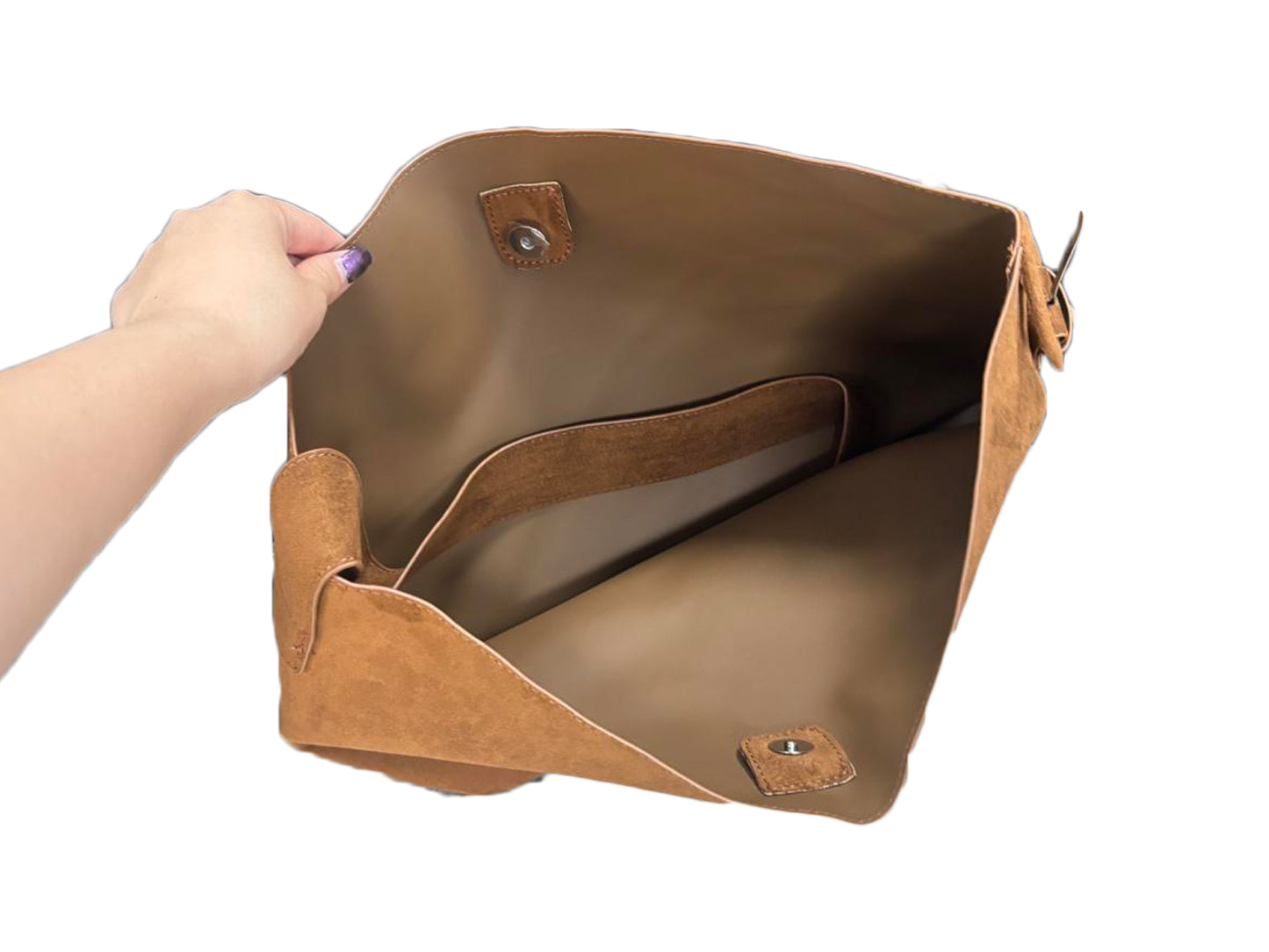 Suede Bucket Bag Tote Bag Shoulder Bag
