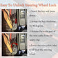 Car Steering Wheel Lock Buckle Security Lock for Vehicle Safety