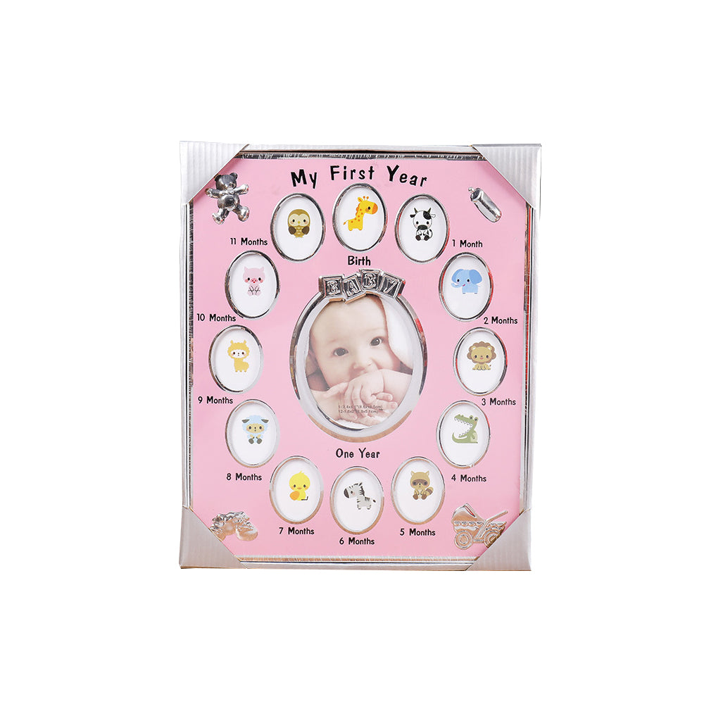 Kid's First Year Picture Photo Frame Kid Month Photo Frame