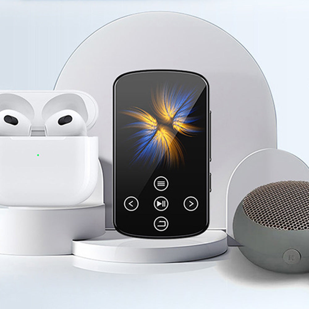 MP3 Player With Bluetooth Clip Music Voice Recorder With Memory Card