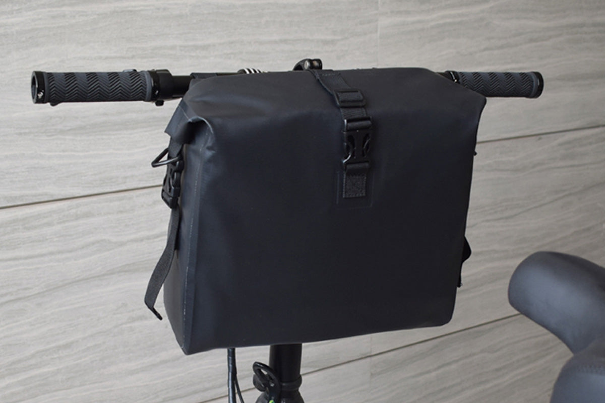 9L Bike Handlebar Bag Cycling Front Frame Tube Bag Bicycle Front Storage Pouch