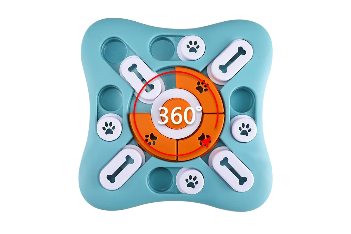 Interactive Dog Treat Puzzle Toy Slow Feeder