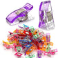 100-Piece Random Color Quilting Sewing Clips for Crafts