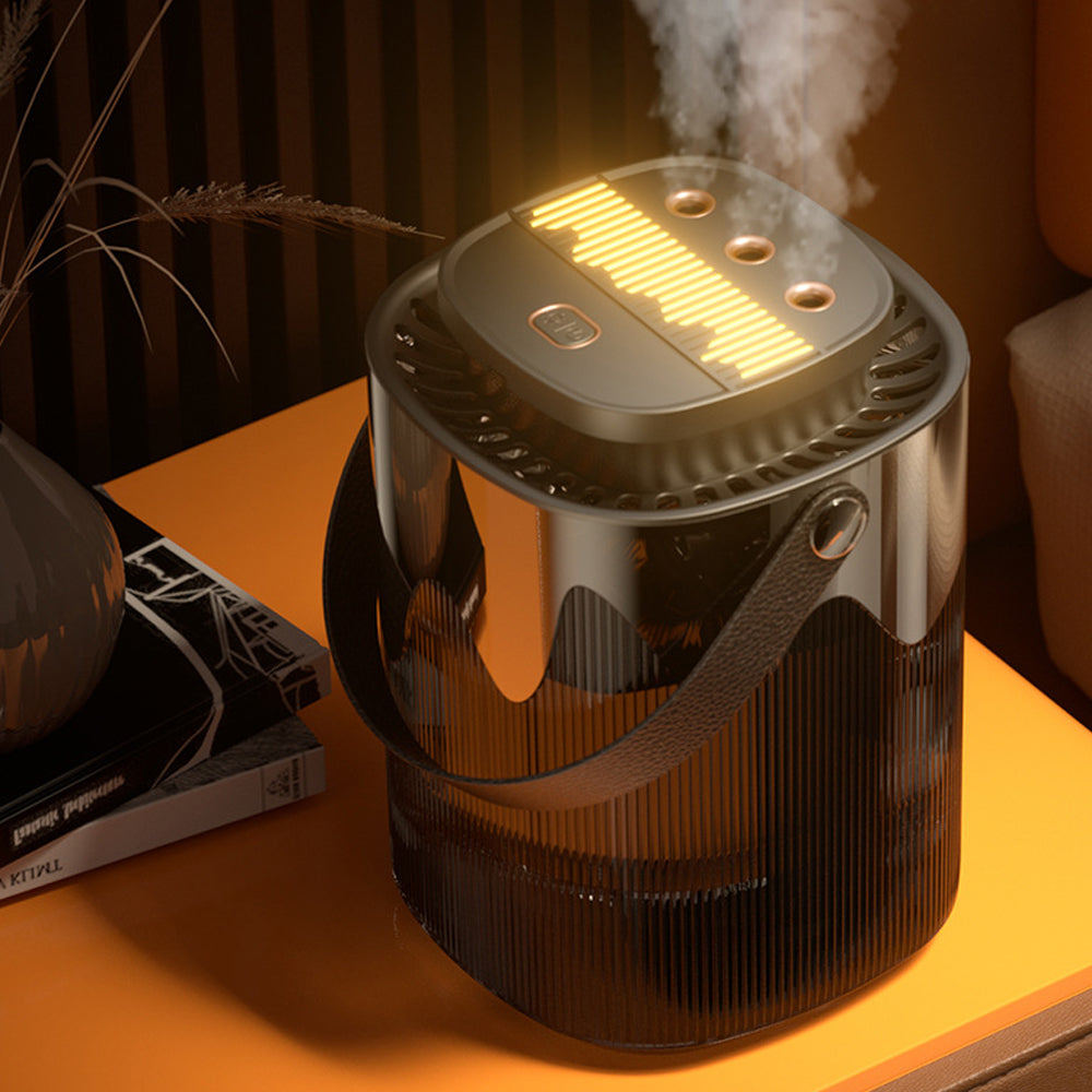 3L USB Air Humidifier with Night Light and Carrying Handle