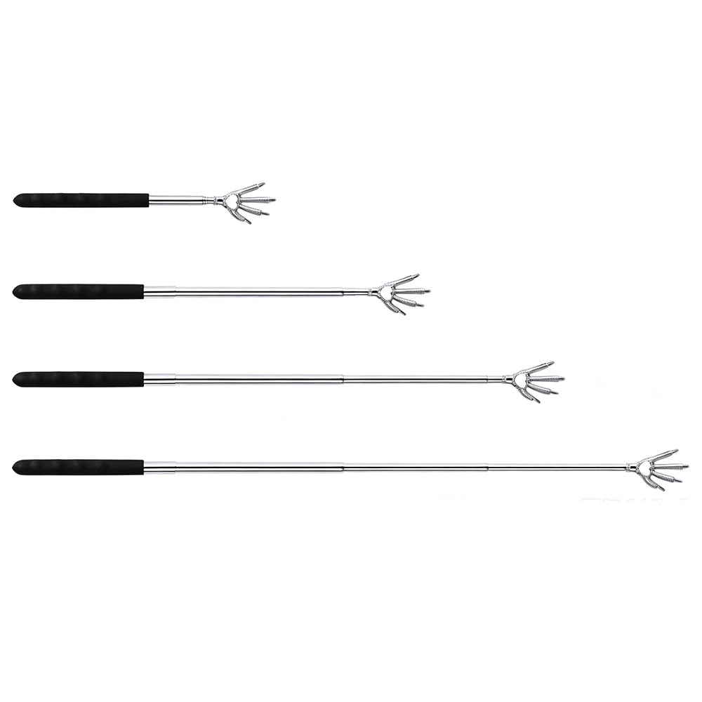 3 Pack Telescopic Back Scratcher Stainless Steel Retractable Extendable