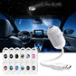 2 in 1 Galaxy Projector Starry Sky Night Light USB Projection Films Lamp