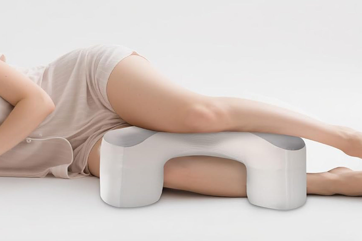 Ergonomic Side Sleeper Pillow with Arm Hole for Neck and Shoulder Support