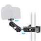 2Pcs Super Clamp Camera Clamp Mount Monitor With Action Camera Adapter Phone Clamp Mount