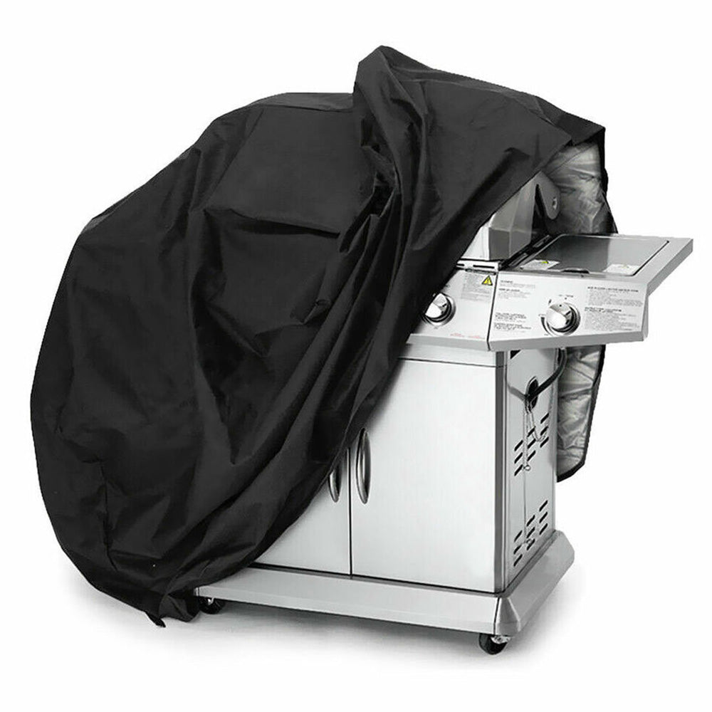 BBQ Grill Cover Water-resistant Oxford Fabric Dustproof Barbecue Protector Cover