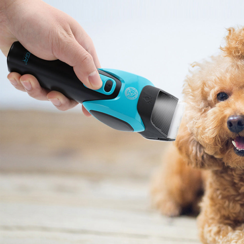 Professional Dog Clipper Cordless Pet Trimmer Grooming Kit for Thick Hair