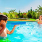 4Pcs Water Gun Foam Water Squirt Shooter Gun Pool Game Summer Fun Water Blaster