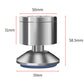 4 PCS Metal Furniture Legs Adjustable Stainless Steel Cabinet Feet for Bed Sofa Table