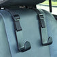 4Pcs Vehicle Headrest Hook Adjustable Multi Functional Cargo Hook for Most Cars