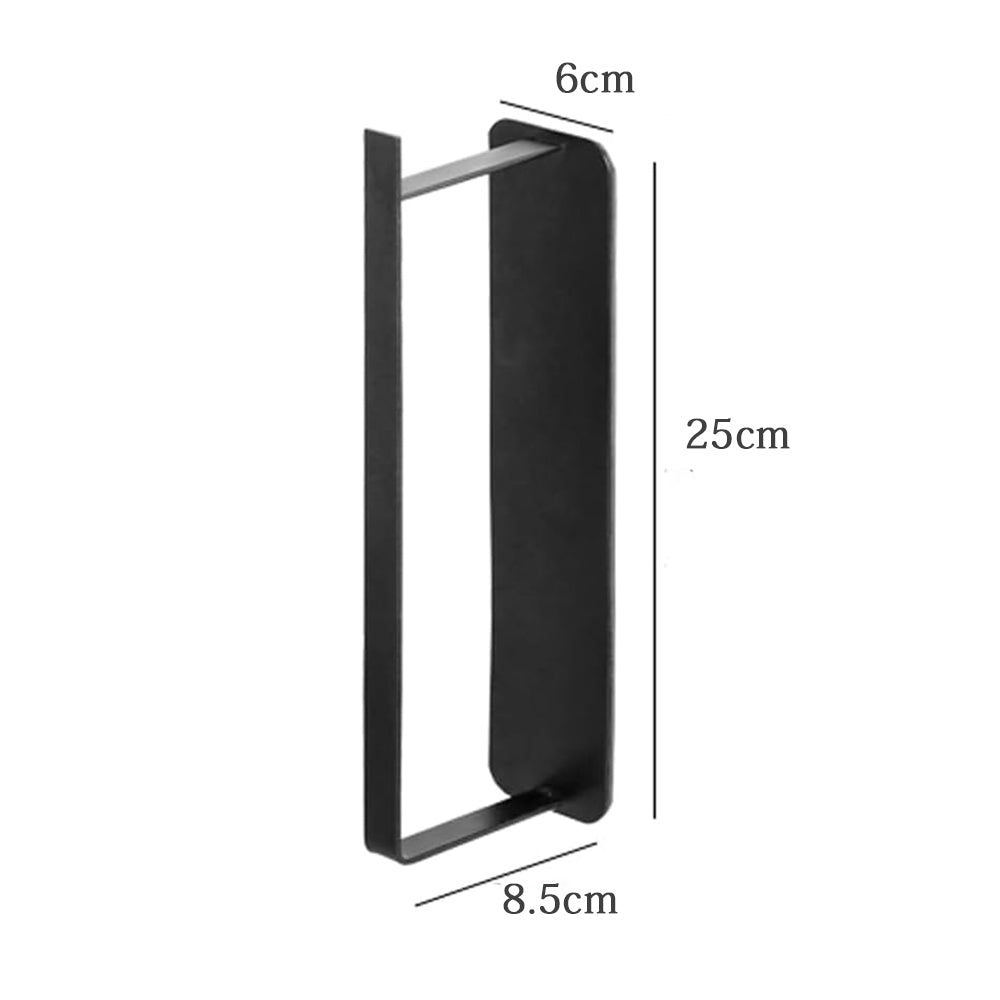 Adhesive Clothes Hanger Storage Rack