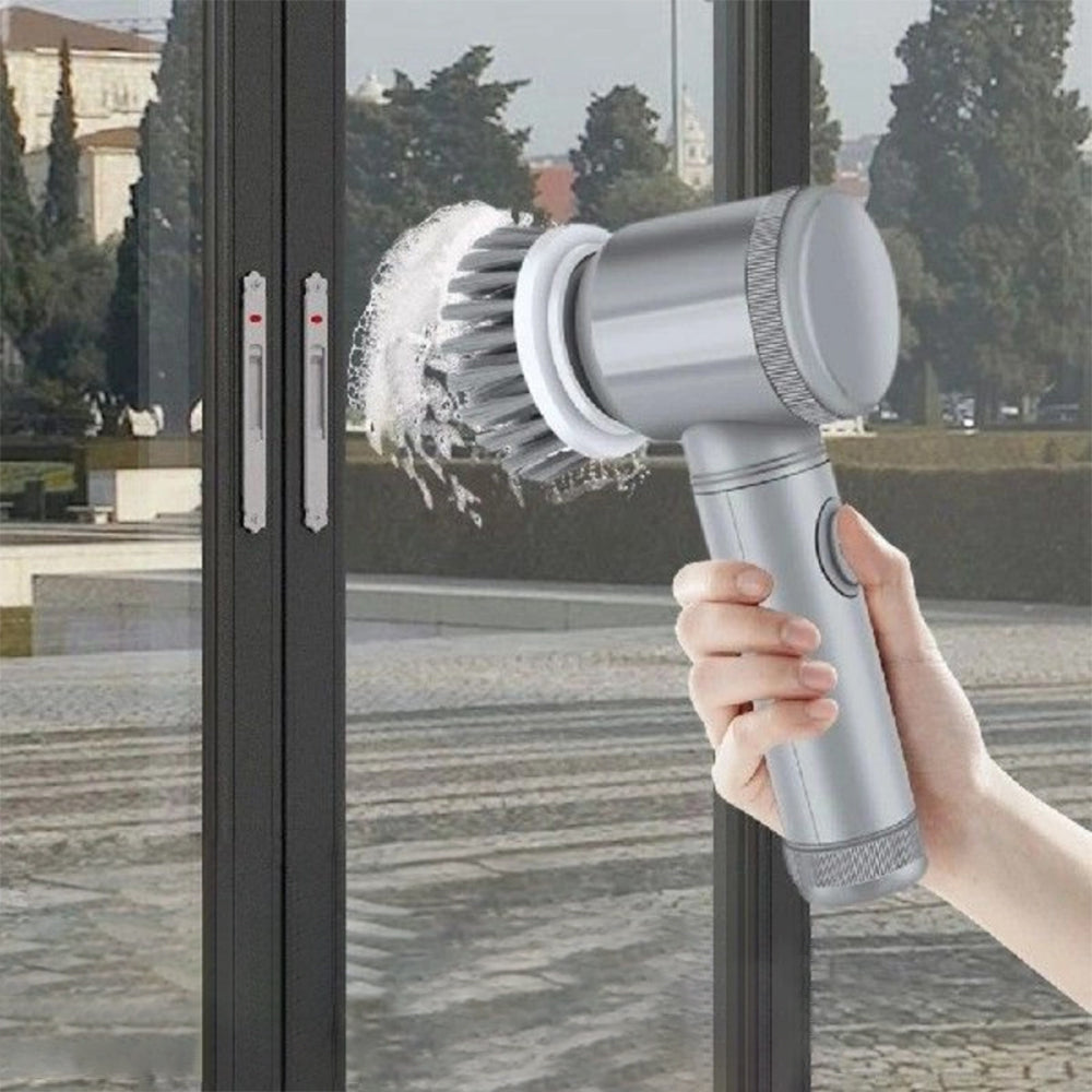 Electric Cleaning Brush Cordless Spin Scrubber Bathroom Shower Cleaner