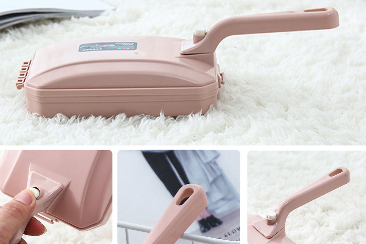 Pet Hair Remover Three-Roller Carpet Cleaning Brush Reusable Lint Sweeper