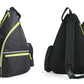 Pickleball Backpack Adjustable Sling Bag Large Capacity with Safety Pocket for Men and Women