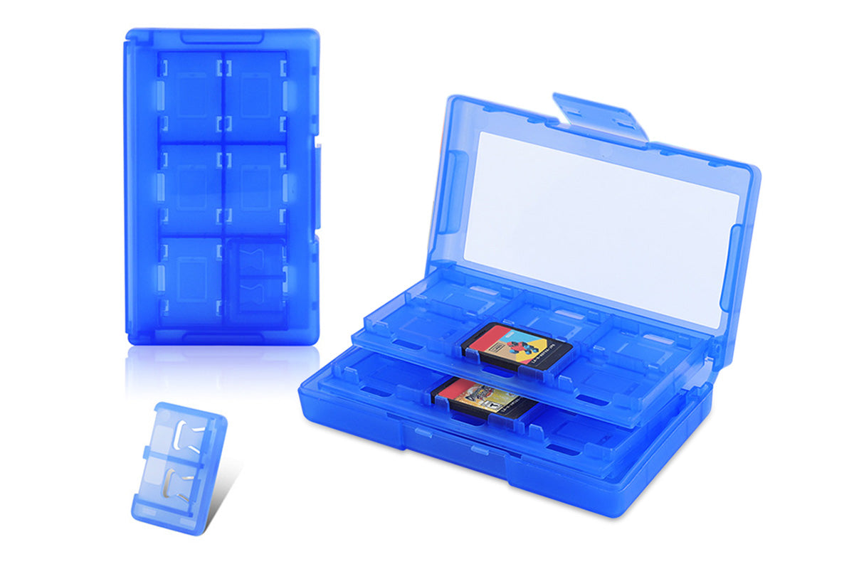 2PCS 24 In 1 Game Card Storage Box Game Card Box Organizer Compatible With Nitendo Switch