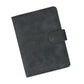 Passport Holder RFID Blocking Leather Cover Wallet With Closure For Travel Essentials