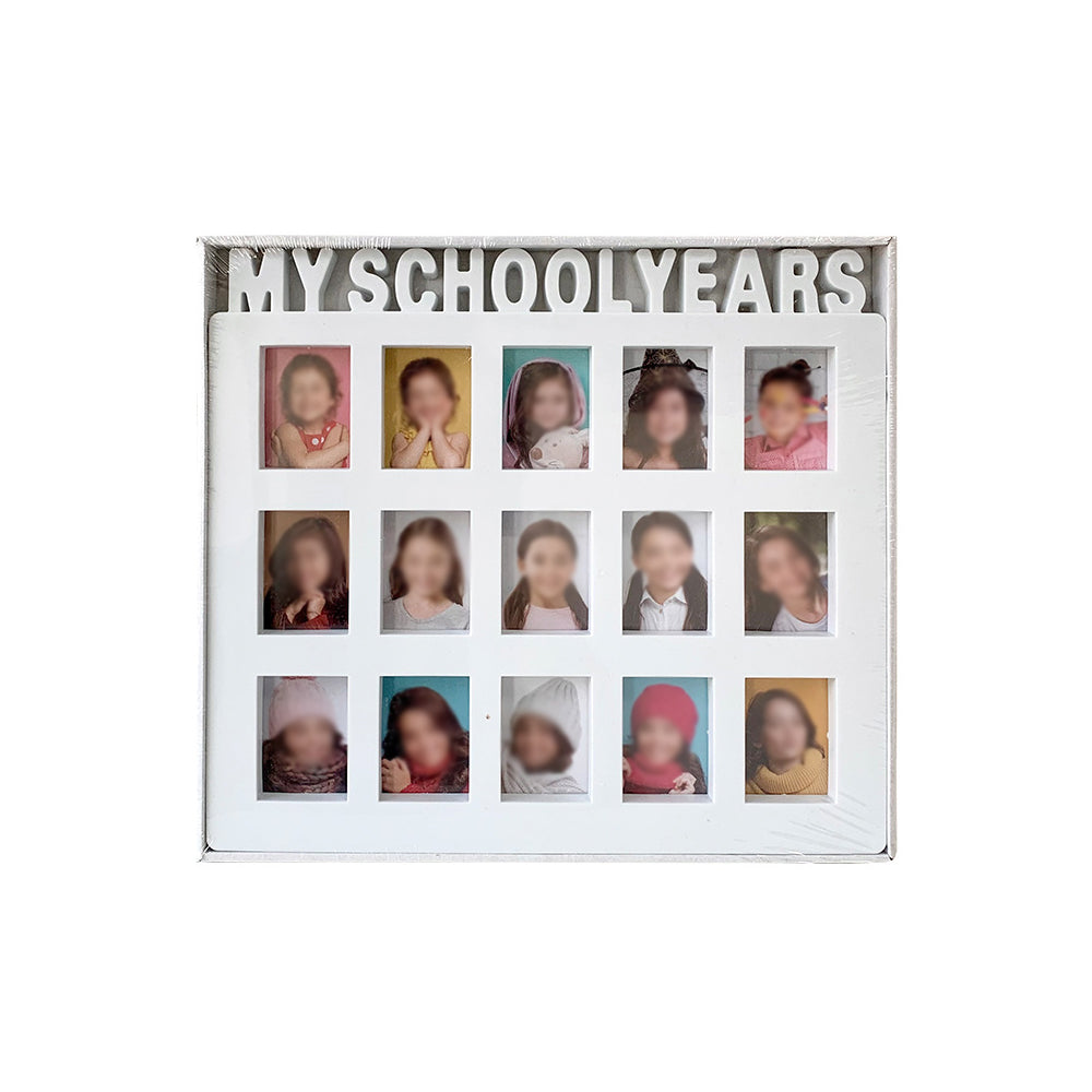 Moments Keepsake Frame Picture Collage Frame-My School Years
