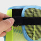 Dog Muzzle Air Mesh Adjustable Mouth Guard for Bark and Scavenging Prevention-Green