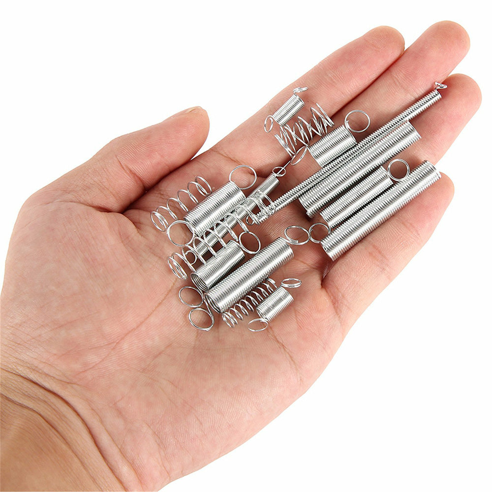 200 PCS Springs Assortment Kit Carbon Steel Spring Set for Home Automotive Repair
