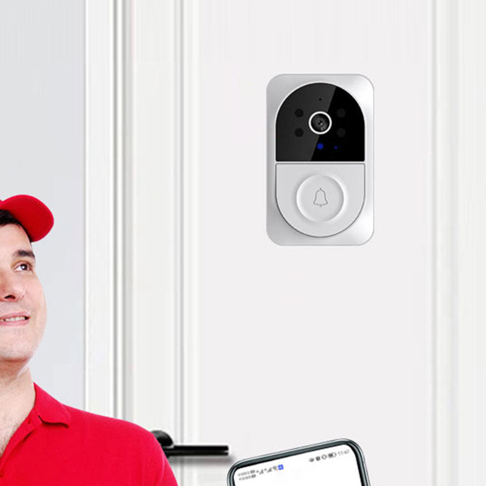 Wireless Smart WiFi Video Doorbell Smart Phone Door Ring Intercom Camera Security Bell