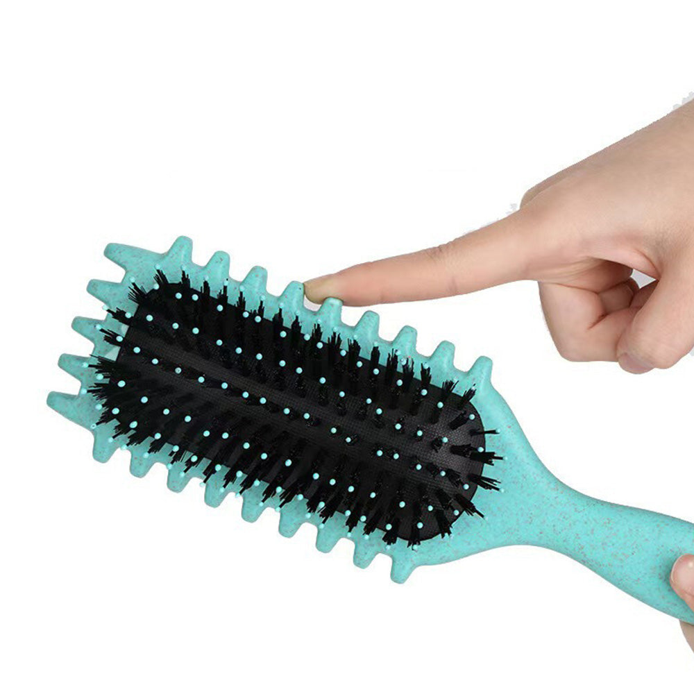 Large Wave Curl Styling Detangling Hair Brush for Daily Use
