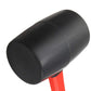 8oz Rubber Mallet Hammer Fiberglass Handle for Flooring Tent Stakes Woodworking