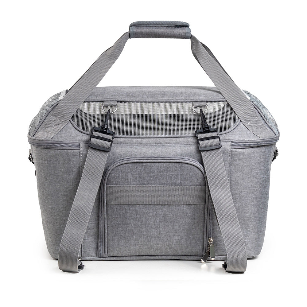 Breathable Pet Carrier Foldable Cat Travel Bag Shoulder Bag