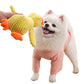 Yellow Stuffed Duck Dog Chew Toys Dogs Teeth Cleaning