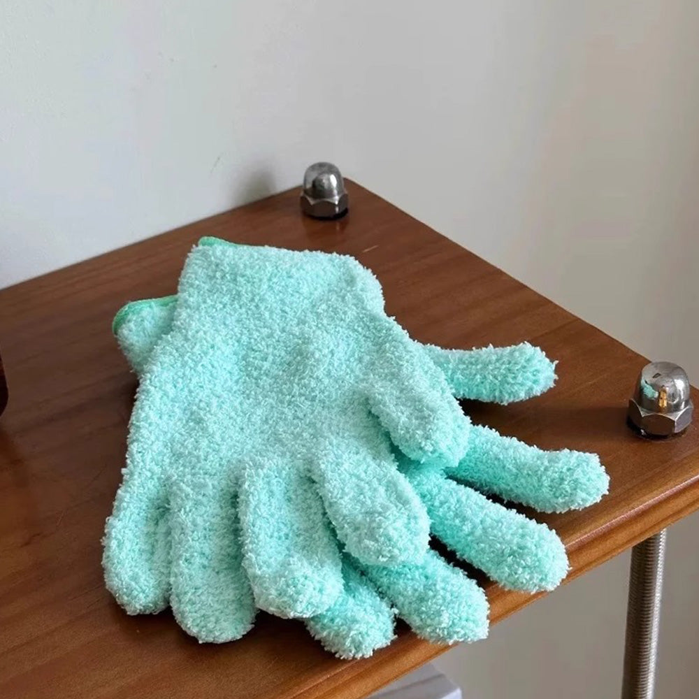 3Pcs Dusting Gloves Cleaning Mitts for Furniture Home Car
