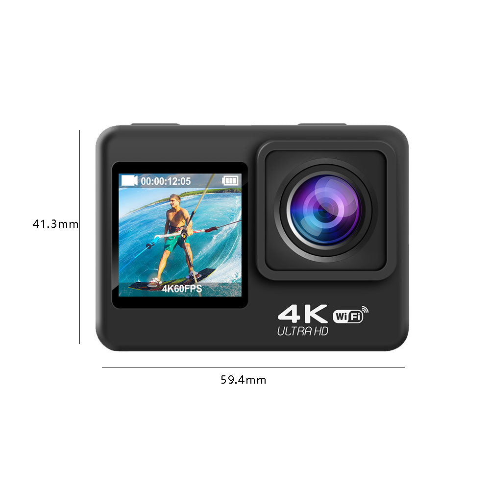 4K Dual Screen WIFI Waterproof Sports Action Camera