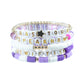 5Pcs Taylor Inspired Beaded Bracelets Fans Friendship Bracelets Gifts for Music Lovers