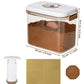 Vacuum Seal Food Storage Container with Lid Strainer Vacuum Pump Airtight Food Storage