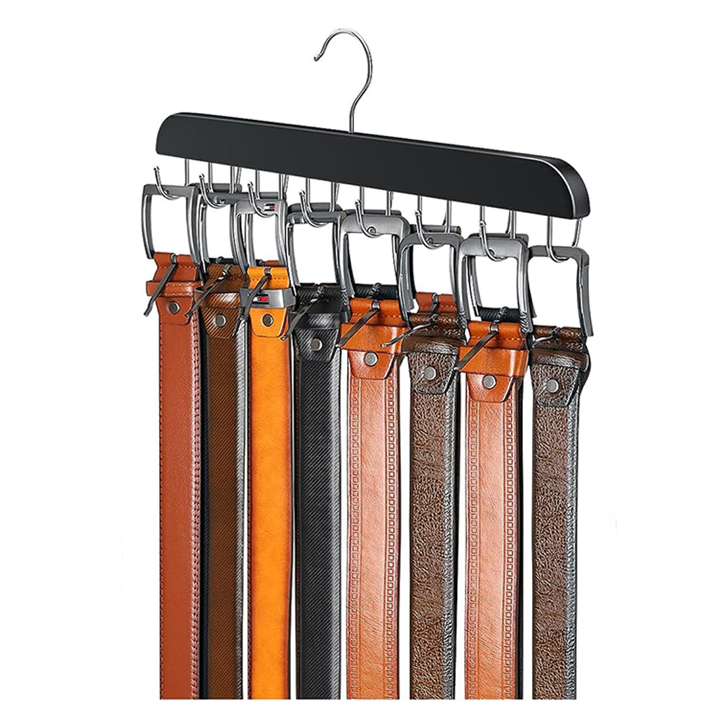 2Pcs 14-Hook Bra Belt Tie Storage Rack