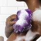 2PCS African Net Sponge Body Scrubber for Exfoliating and Bathing